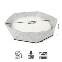 Canadian Cat Company Filz-Katzenkorb Zoey Hellgrau -Tierbedarf Geschäft 01ec841dcfe669571cc011fbbd3213419a0a2949 1360974 de DE a887002226ce079a5fed917903c81c81e00ca7e6iewtNo