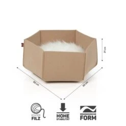 Canadian Cat Company Filzlounge AVA Beige M -Tierbedarf Geschäft 11e7770951ec36c0c9bf8ce2c97faf498c868b20 1360999 de DE 72eb36e321422f0865bbebafa92e8f34161b1e52UYAq6y