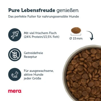 MERA Pure Sensitive Fresh Meat Hering & Kartoffel 12,5 Kg 5 MERA Pure Sensitive Fresh Meat Hering & Kartoffel 12,5 Kg – Bild 3