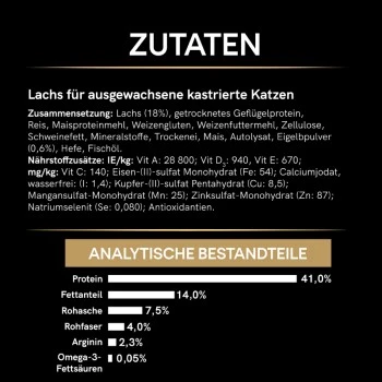 PRO PLAN Liveclear Sterilised Adult Lachs 1,4 Kg 5 PRO PLAN Liveclear Sterilised Adult Lachs 1,4 Kg – Bild 3