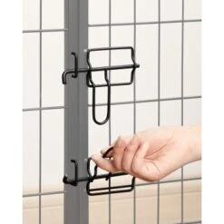 FEANDREA L Hundezaun 8 Platten Schwarz Schwarz 1,6 M, 1,6 M, 60 Cm -Tierbedarf Geschäft 3375534a6d2a866d5114111a27a1aa69caa1d7f8 1500921 de DE aac35a0d505e7af0821101e84f1b785a573c9fc5Qy8Uen