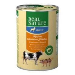 REAL NATURE Adult Rind Mit Ital. Schinken 6x400 G
