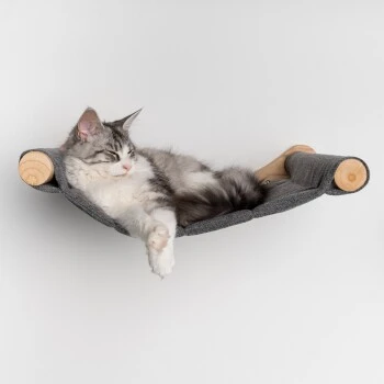 RHR Quality Wandmöbel Kletterwand Katze - Hängematte XXL De Luxe 8 RHR Quality Wandmöbel Kletterwand Katze - Hängematte XXL De Luxe – Bild 6