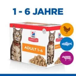 Hill's Science Plan Adult Huhn, Seefisch & Rind 12x85 G -Tierbedarf Geschäft 599066d33cb2490a4cd18fdcf378736250fb8df2 52742211800 2