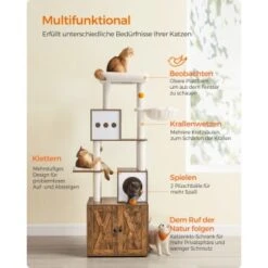 FEANDREA Kratzbaum 185cm Mit Katzenklo-Schrank Vintagebraun Braun -Tierbedarf Geschäft 6152c7649123c99b5baf9e6746a0aff2ed655843 1666851 de DE 678e0024fc918c972c88e441a13cfb8fe6ae566a4voUVB