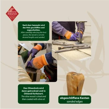 ChronoBalance Olivenholz KNOCHEN (S) 2er Paket 4 ChronoBalance Olivenholz KNOCHEN (S) 2er Paket – Bild 2