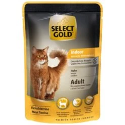 SELECT GOLD Adult Indoor Huhn 12x85 G