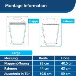 PetSafe SmartDoor Elektronische Hundeklappe, Größe L, Weiß 9 PetSafe SmartDoor Elektronische Hundeklappe, Größe L, Weiß -Tierbedarf Geschäft 7aa6e1731b37c5c0fb95fc583e5ce51ba4a6ad16 1481147 de DE 9d2184404033fac60c4dfffda0885ea218f3c96cPoj7tf