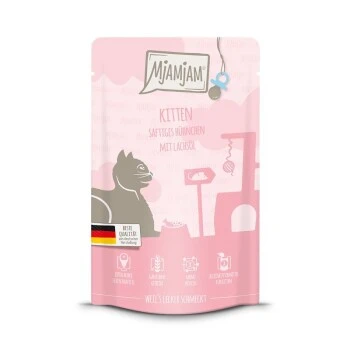 MjAMjAM Kitten 12x125g Hühnchen Pur 3 MjAMjAM Kitten 12x125g Hühnchen Pur