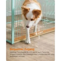 FEANDREA Welpenauslauf 4-teilig Schwarz Mintgrün -Tierbedarf Geschäft 9309392d7cb4389d83a39fc6dbb20378aeb31adf 1500915 de DE d17e1153ac97c90e9e57d018e3e78bdade2a7f61y3I5DK