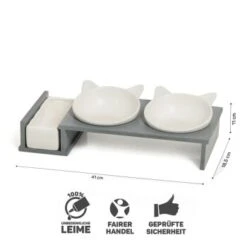 Canadian Cat Company Futterbar Cat Diner Grau/ Weiß -Tierbedarf Geschäft a1749dc749ef9378e1522943219047ad2caf363c 1360972 de DE 16adc71ffe2ce783af8ba45666487ebbf8a915f9ulriEq