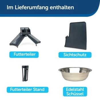 PetSafe Futterteiler Mit Schüssel Für 2 Haustiere 5 PetSafe Futterteiler Mit Schüssel Für 2 Haustiere – Bild 3