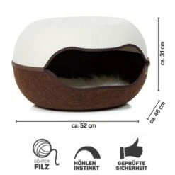 Canadian Cat Company Filz Katzennest 2.0 Weiß -Tierbedarf Geschäft a92e79a6565c50f37bc435bd198c7f82e59b1d32 1412670 de DE 5965926908f899951e9568f9c66ae452daa472ddkNrUrB