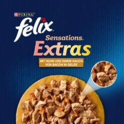 Felix Sensations Extras Gelees 26x85g Mit Huhn Und Einem Hauch Von Bacon 9 Felix Sensations Extras Gelees 26x85g Mit Huhn Und Einem Hauch Von Bacon -Tierbedarf Geschäft acc1fa71e4b94693a0005eea2c6544d0e6a79fbe 74fcf208f3936ff9e03de953bbc2026fce5d3760