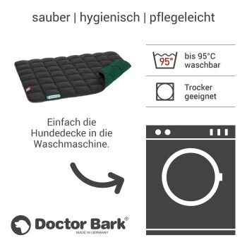 Doctor Bark Wendedecke Grau/ Grün M 6 Doctor Bark Wendedecke Grau/ Grün M – Bild 4