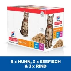 Hill's Science Plan Adult Huhn, Seefisch & Rind 12x85 G -Tierbedarf Geschäft c7e846a066af7c5117d34e1b63fcb15f17ea22cf 52742211800 3
