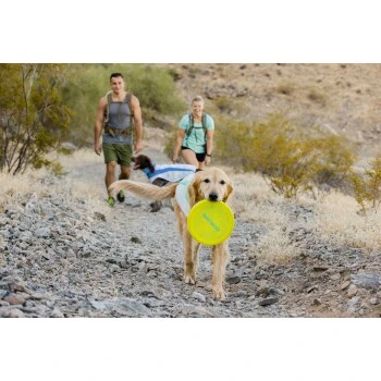 Ruffwear Camp Flyer™ Spielzeug Gelb 6 Ruffwear Camp Flyer™ Spielzeug Gelb – Bild 4