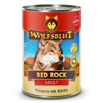 WOLFSBLUT Adult Red Rock - Känguru Mit Kürbis - 6x395g 3 WOLFSBLUT Adult Red Rock - Känguru Mit Kürbis - 6x395g