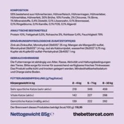 The Better Cat Nassfutter Huhn & Forelle 595 G -Tierbedarf Geschäft e9af15afb9d54bef5294bb1a5c9555f755b389b8 1664526 de DE f51d098c1ab564eb9507b2cf81107d63594aa589GScbpT