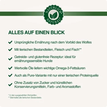 REAL NATURE WILDERNESS Junior True Country Huhn & Lachs 6x800 G 5 REAL NATURE WILDERNESS Junior True Country Huhn & Lachs 6x800 G – Bild 3