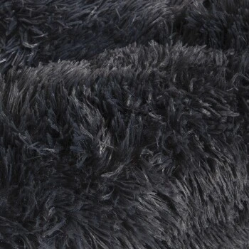 Wallace & Jones Plüschbett Sarnia XL Grau 7 Wallace & Jones Plüschbett Sarnia XL Grau – Bild 5