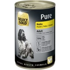 SELECT GOLD Pure Adult Huhn 6x400 G